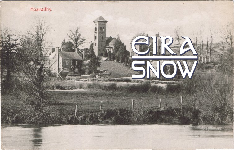 Eira snow Italianate style chapelry Hoarwithy